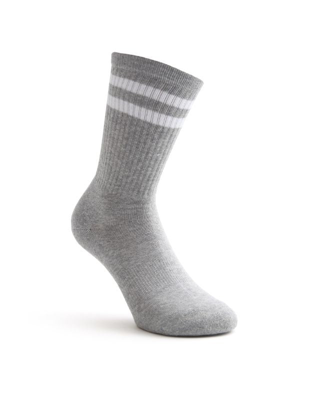 Kinder Sportsocken Basic mit Streifen Einzelpaar klassische Tennissocken