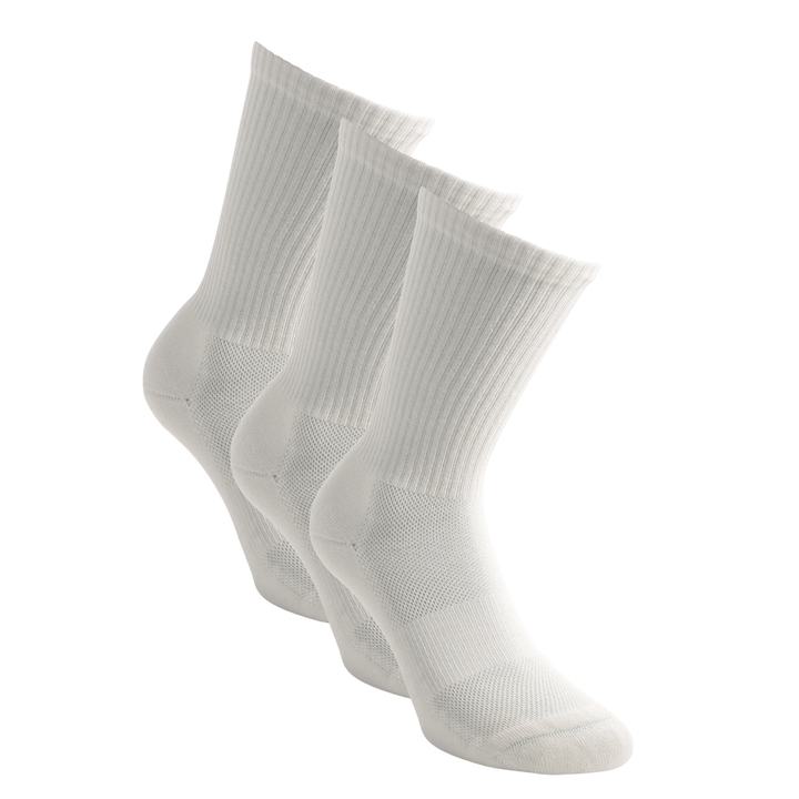Performance Sportsocken 3er Pack aus Baumwolle in Schwarz mit atmungsaktiver Strickstruktur von UMOR SOX